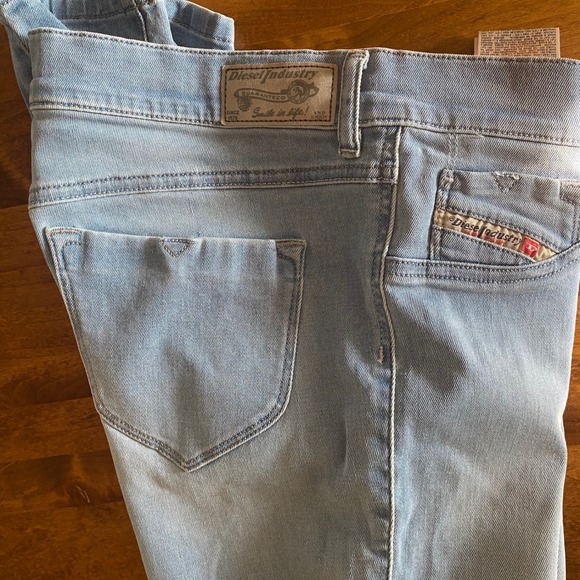 Diesel Livier-Ankle Jeans Super Slim Jeggings Low Waist Stretch W31 NWOT - Picture 1 of 15